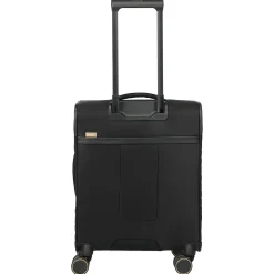 BARBARA Stepp - 4-Rollen-Trolley S 55 cm erw. (schwarz, 55 cm)