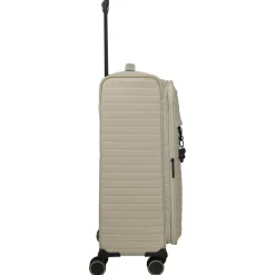 BARBARA Stepp - 4-Rollen-Trolley M 68 cm erw. (satin nude, 68 cm)