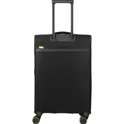BARBARA Stepp - 4-Rollen-Trolley M 68 cm erw. (schwarz, 68 cm)
