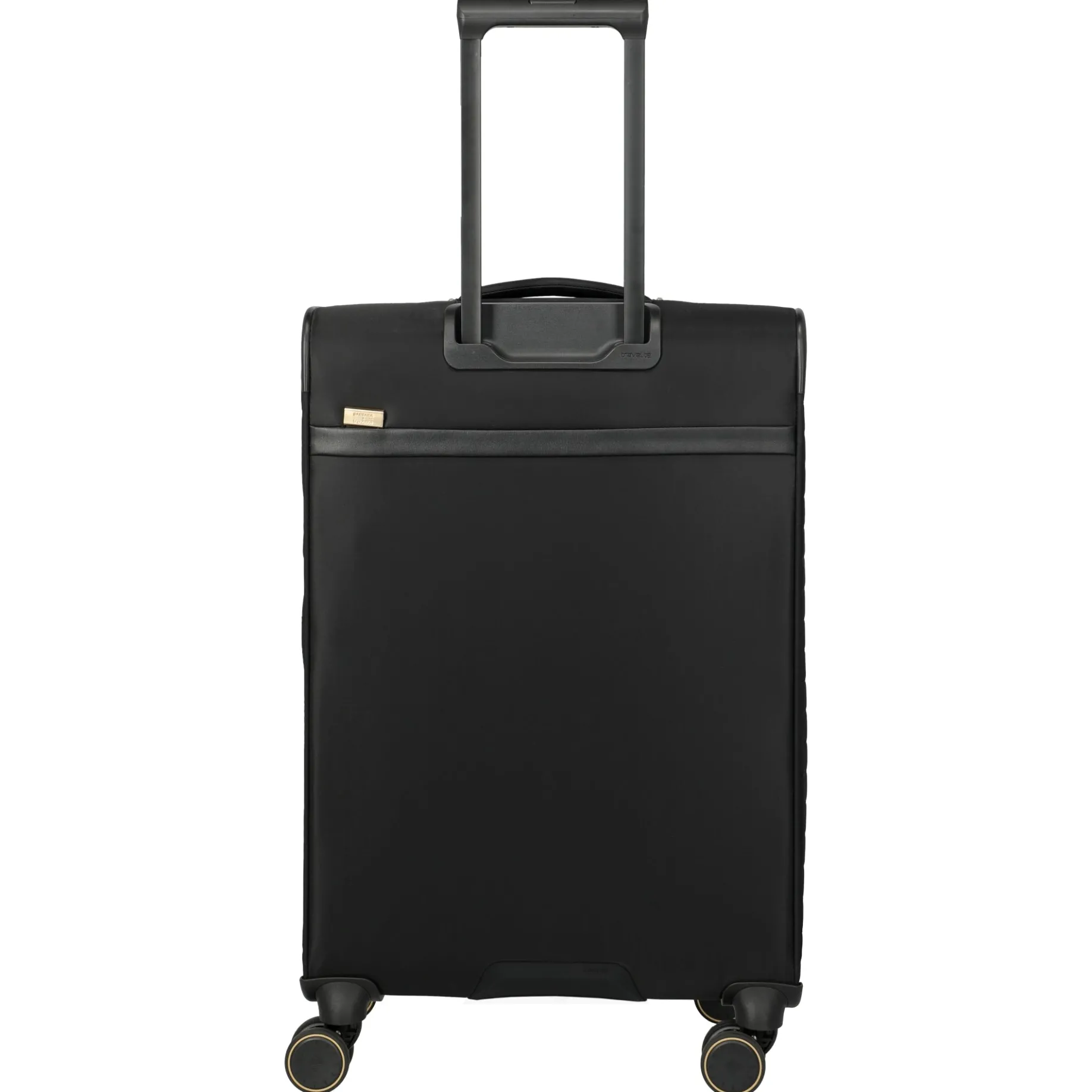 BARBARA Stepp - 4-Rollen-Trolley M 68 cm erw. (schwarz, 68 cm)