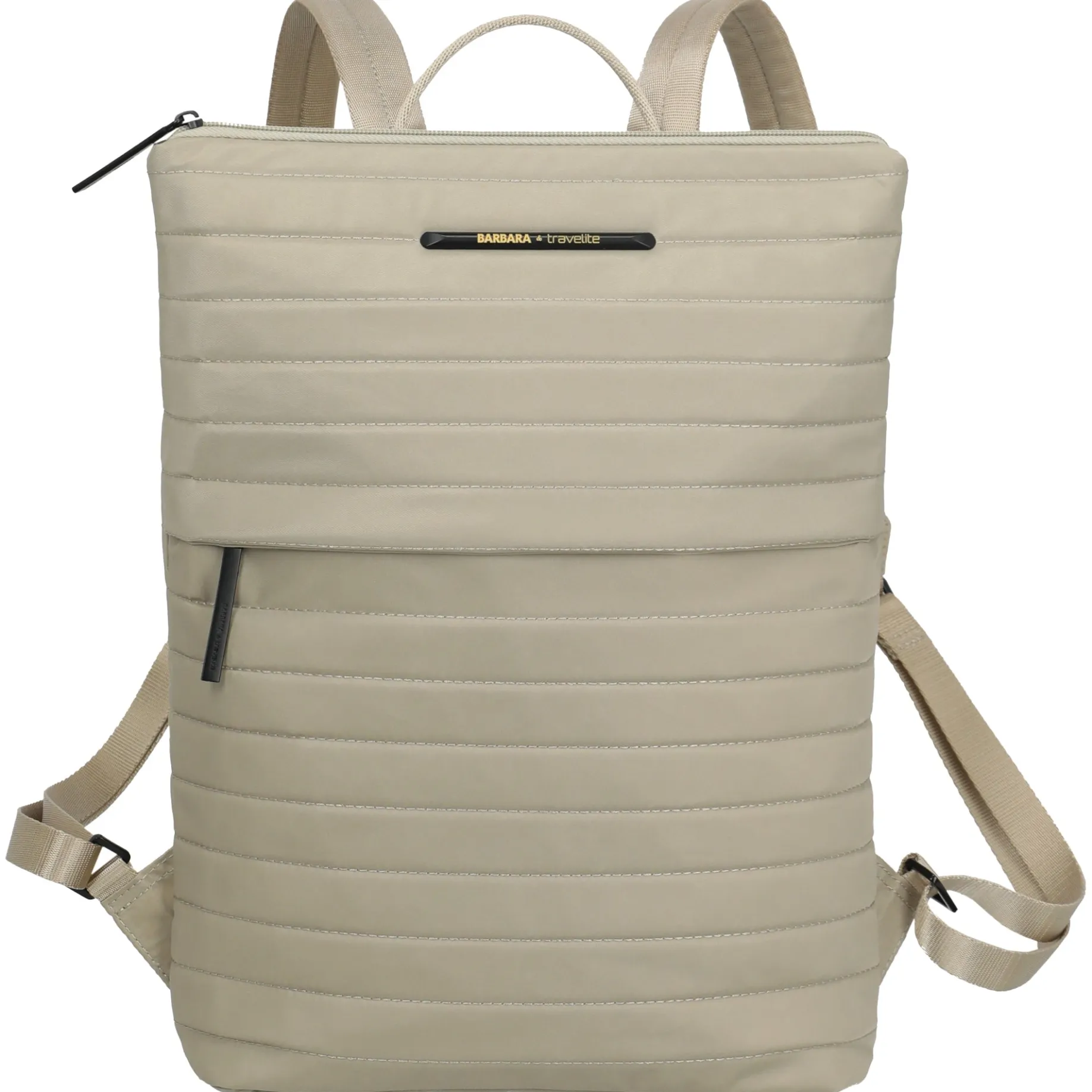 BARBARA Stepp - Rucksack 39 cm (satin nude)