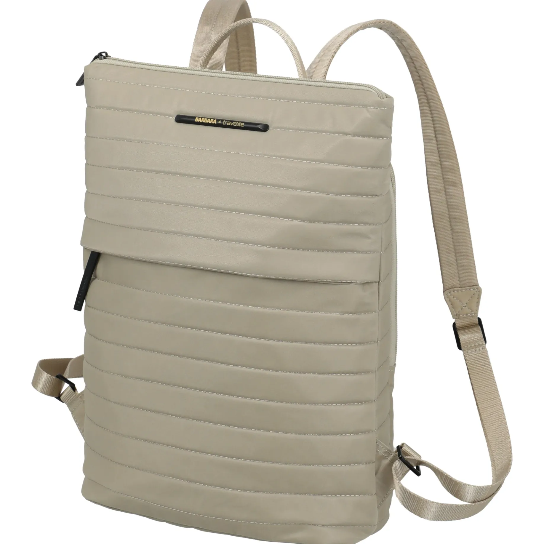 BARBARA Stepp - Rucksack 39 cm (satin nude)