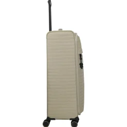 BARBARA Stepp- 4-Rollen-Trolley L 80 cm (satin nude, 80 cm)