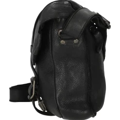 Barber Shop Anchor - Umhängetasche (charcoal black)