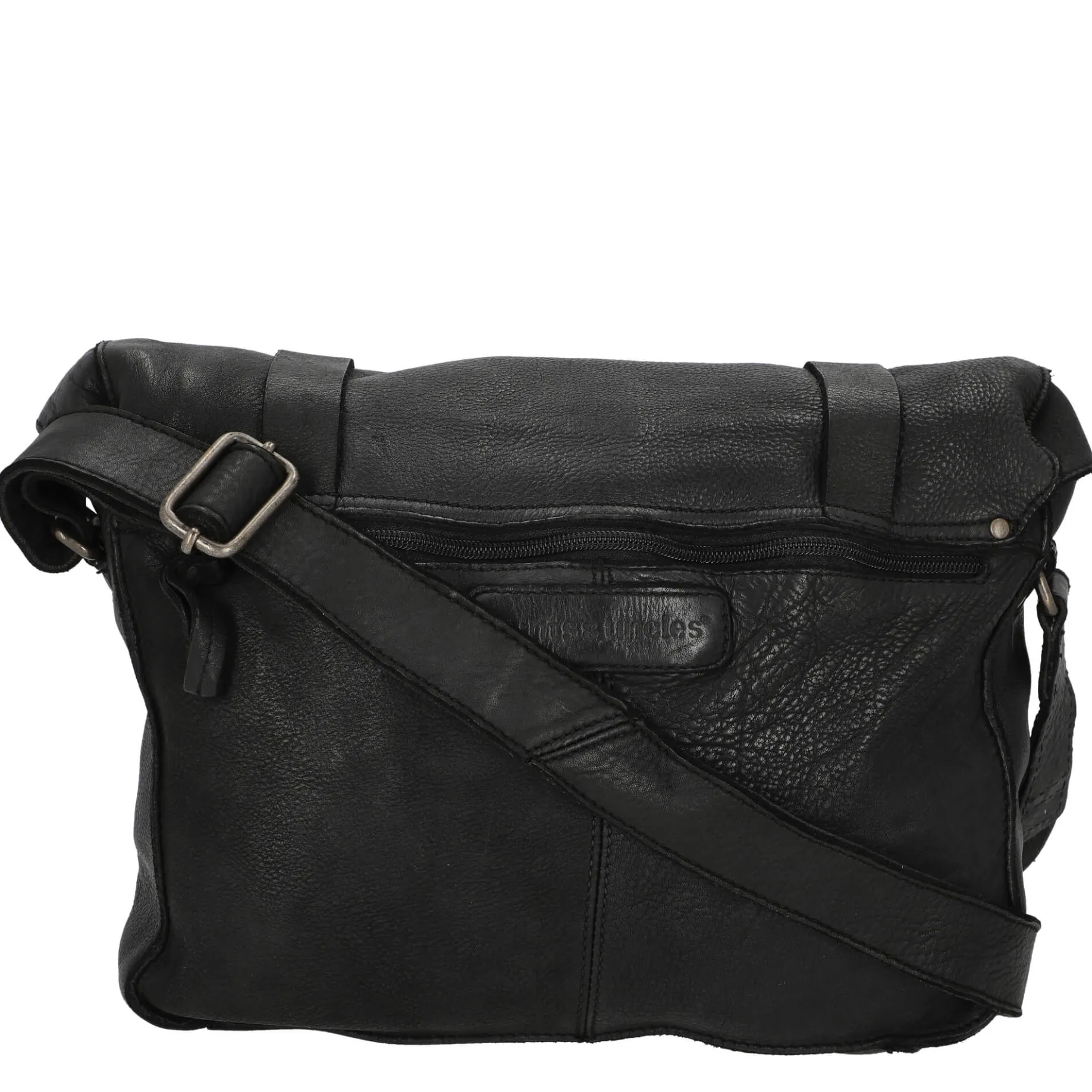 Barber Shop Anchor - Umhängetasche (charcoal black)