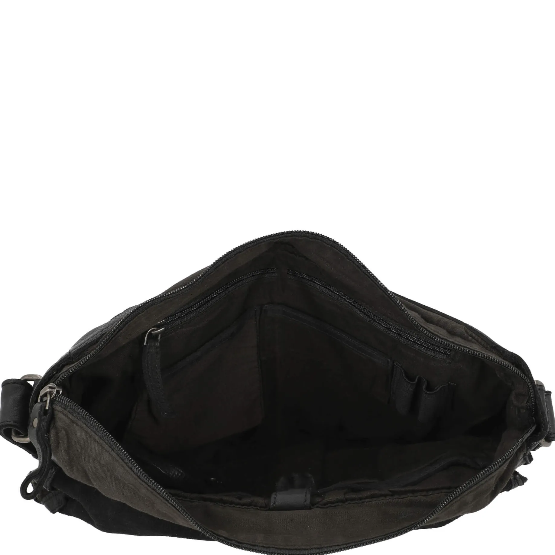 Barber Shop Anchor - Umhängetasche (charcoal black)