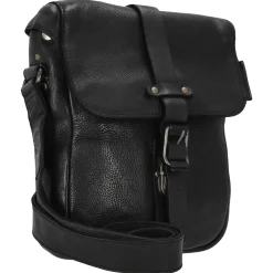 Barber Shop Goatee - Umhängetasche 25 cm (charcoal black)