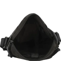 Barber Shop Goatee - Umhängetasche 25 cm (charcoal black)