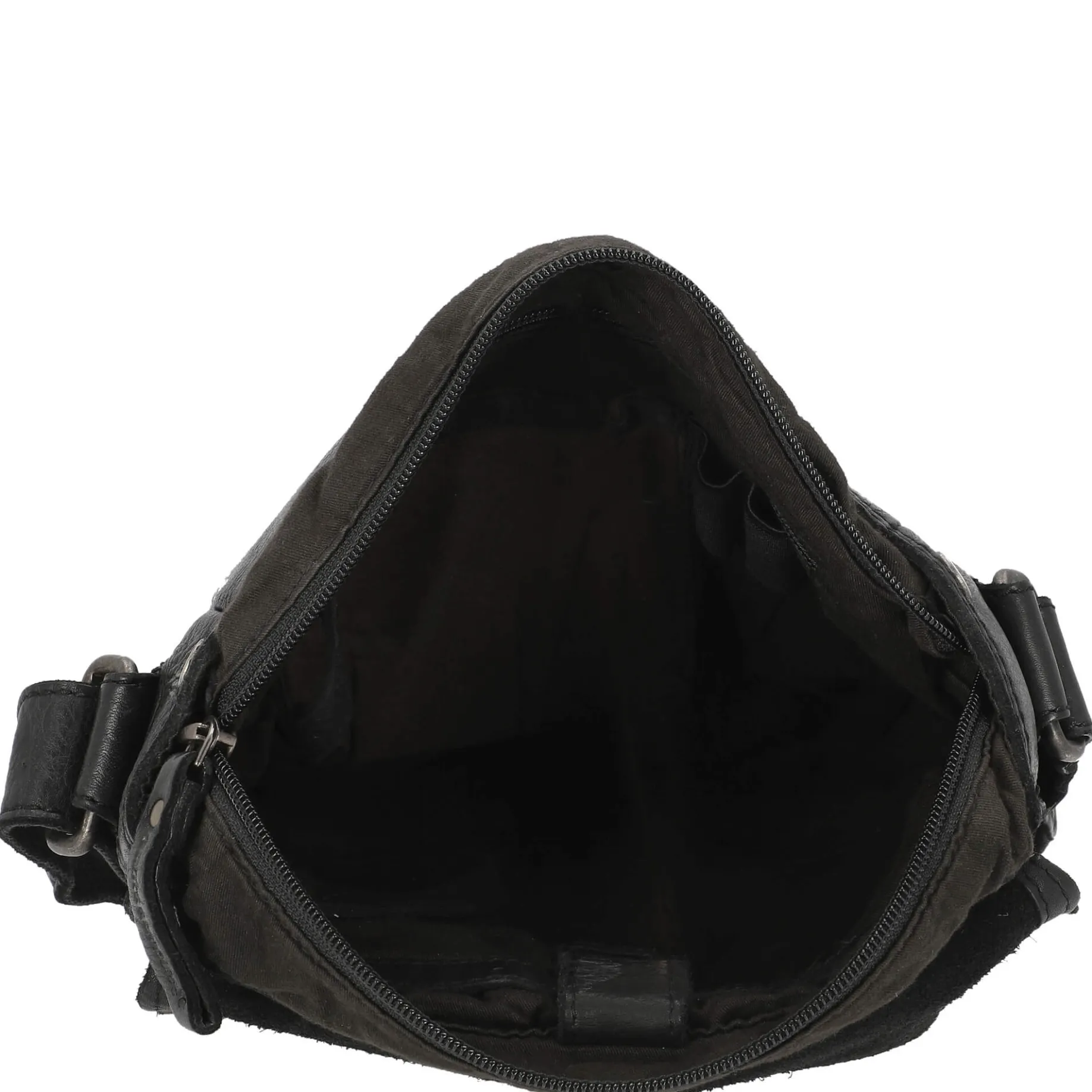 Barber Shop Goatee - Umhängetasche 25 cm (charcoal black)