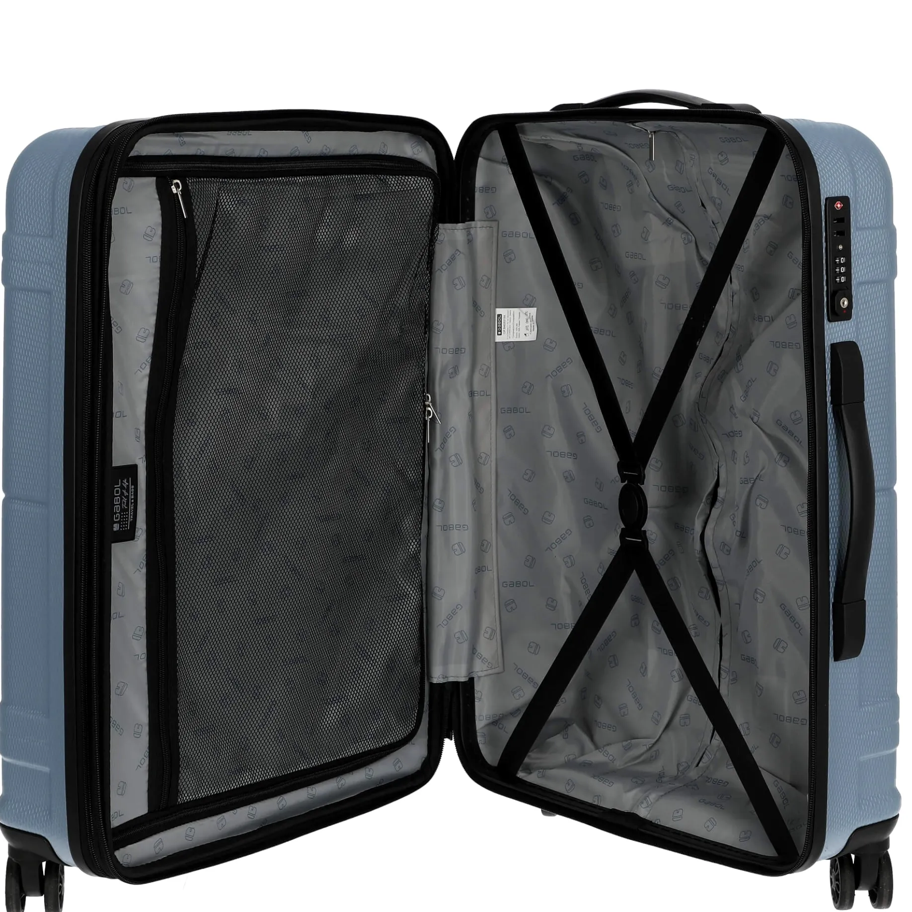 Bari - 4-Rollen-Trolley M 65 cm erw. (azul)