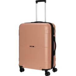 Bari - 4-Rollen-Trolley M 65 cm erw. (rosa)