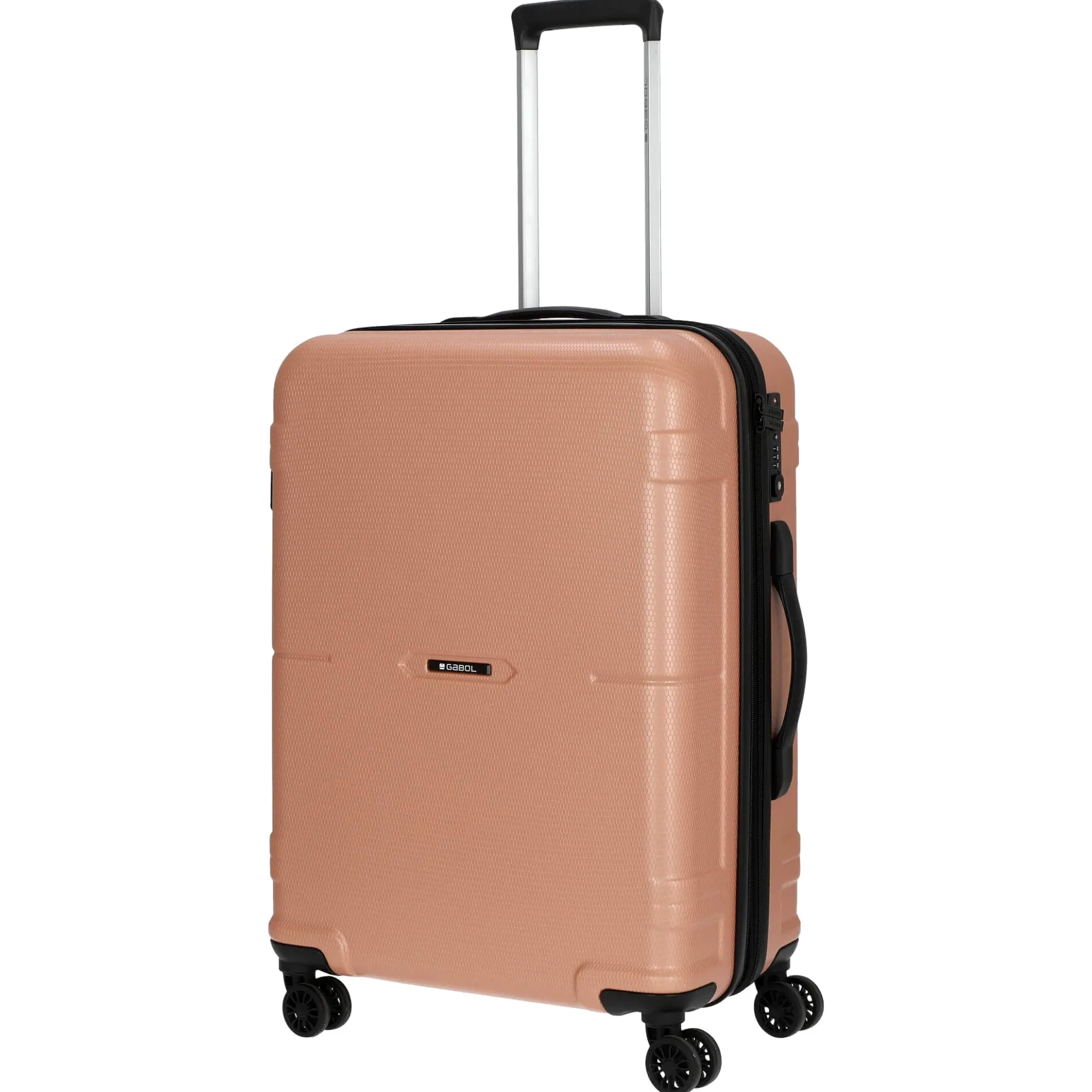 Bari - 4-Rollen-Trolley M 65 cm erw. (rosa)