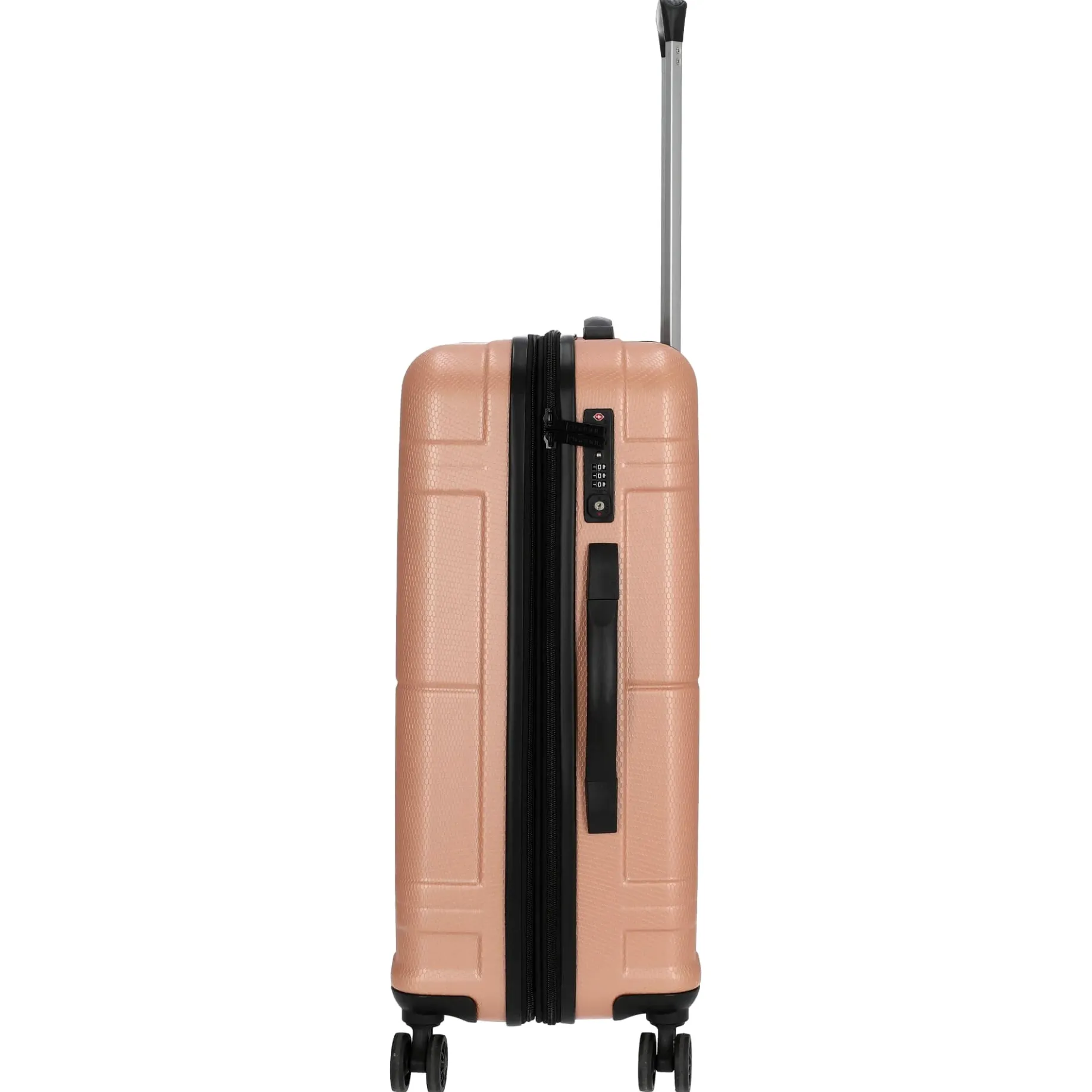 Bari - 4-Rollen-Trolley M 65 cm erw. (rosa)