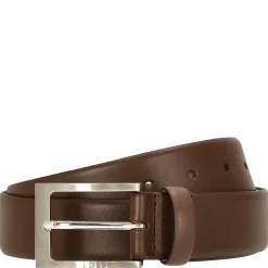 Barnabie - Ledergürtel mit Dornschließe 3.5 cm (medium brown, 110)
