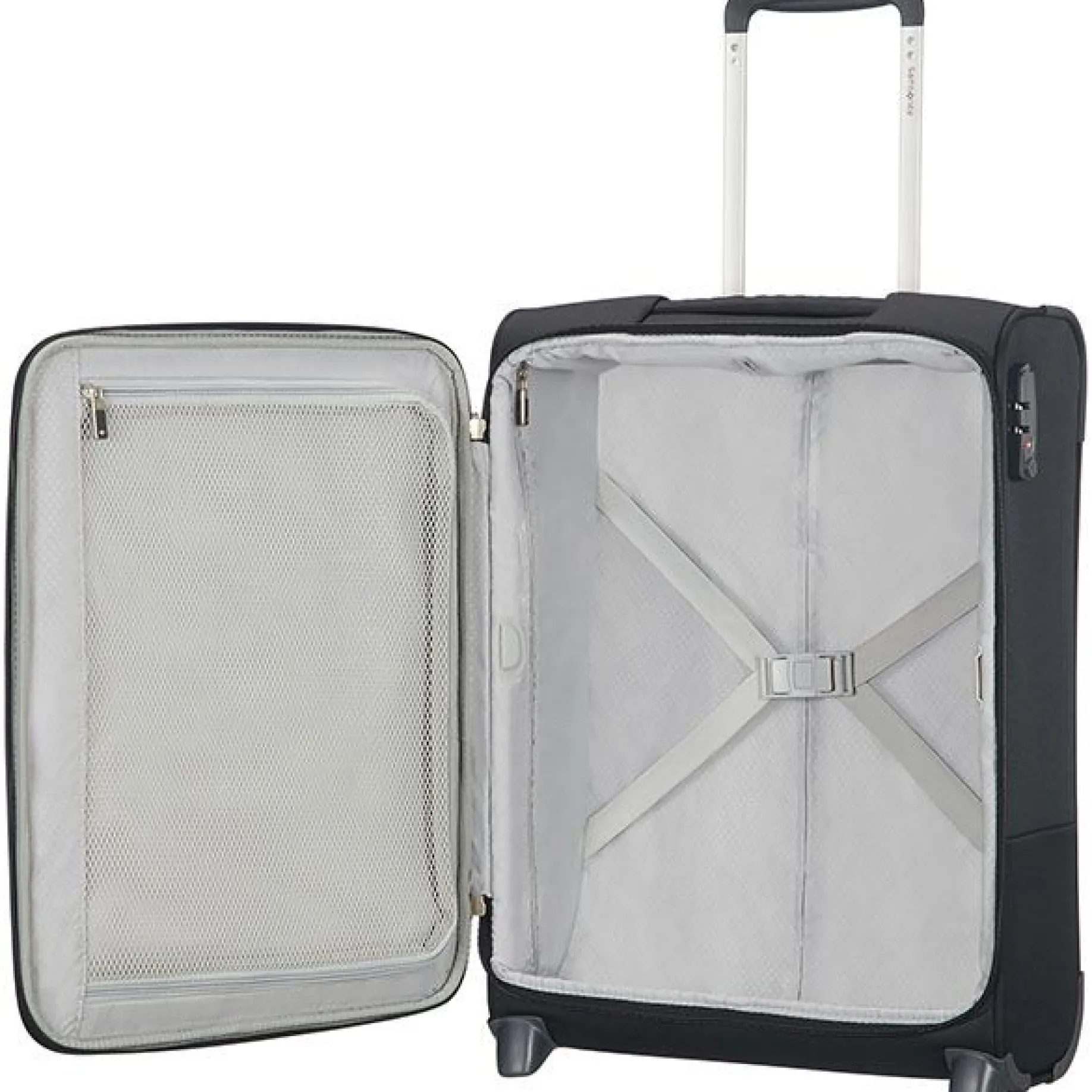 Base Boost - 2-Rollen-Kabinentrolley S 55 cm (black)