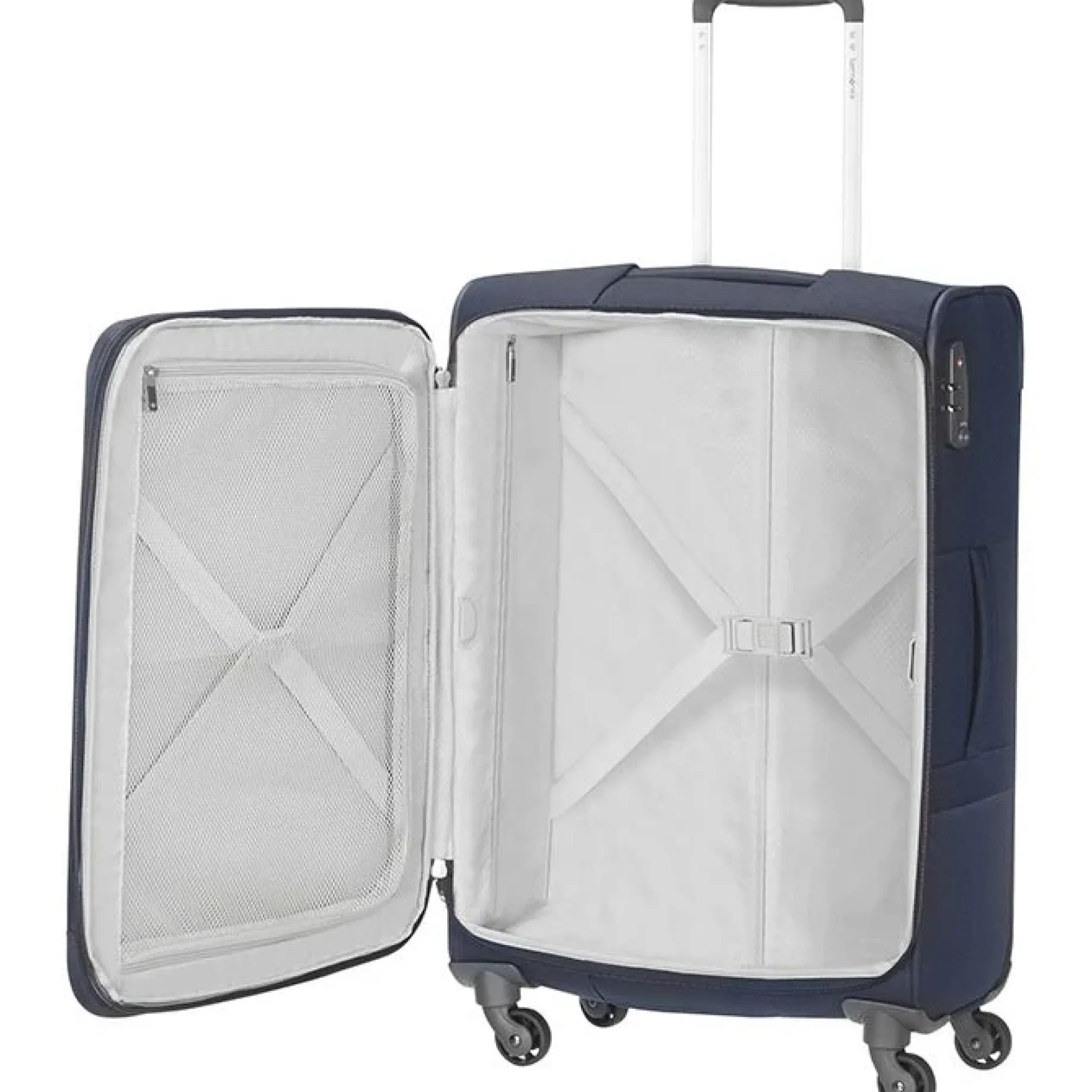 Base Boost - 4-Rollen-Trolley L 78 cm erw. (navy blue)