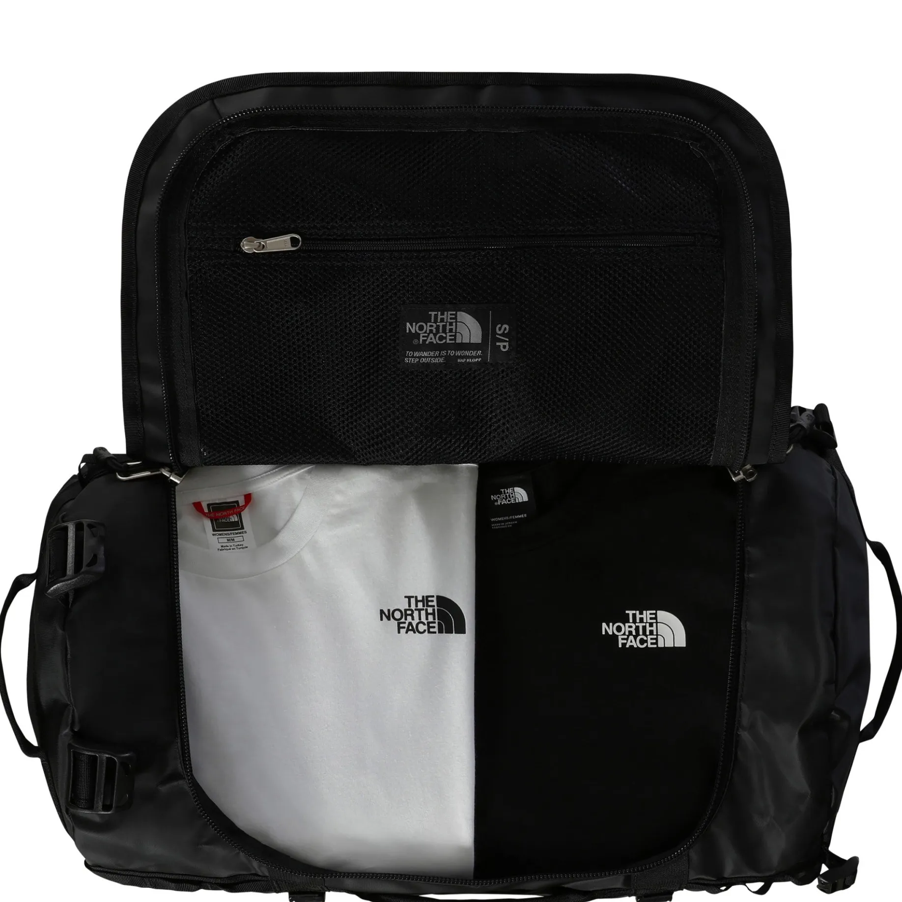 Base Camp Duffel S 50 - Reisetasche 53 cm (tnf black-tnf white-npf)