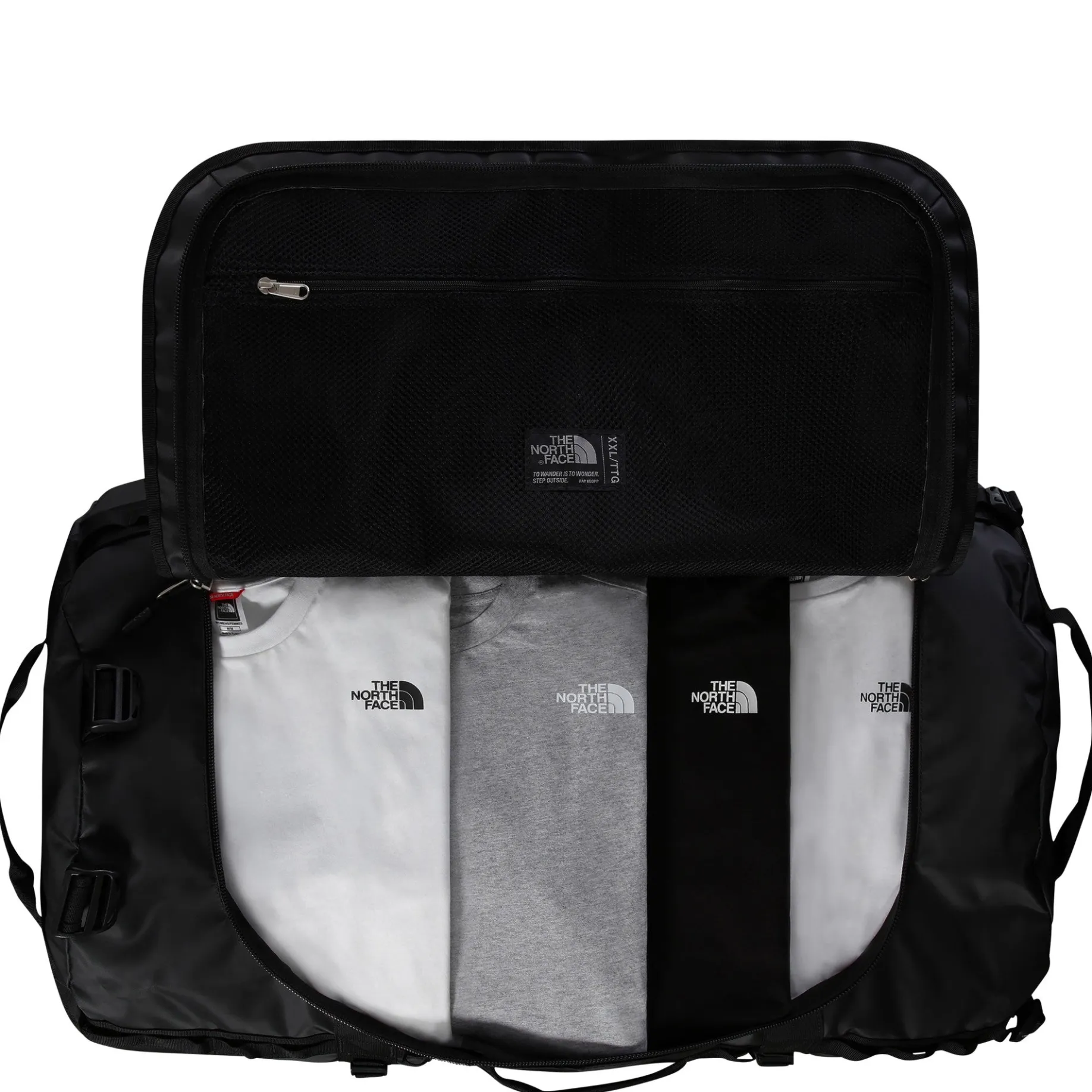 Base Camp Duffel XXL 150 - Reisetasche 80 cm (tnf black-tnf white)