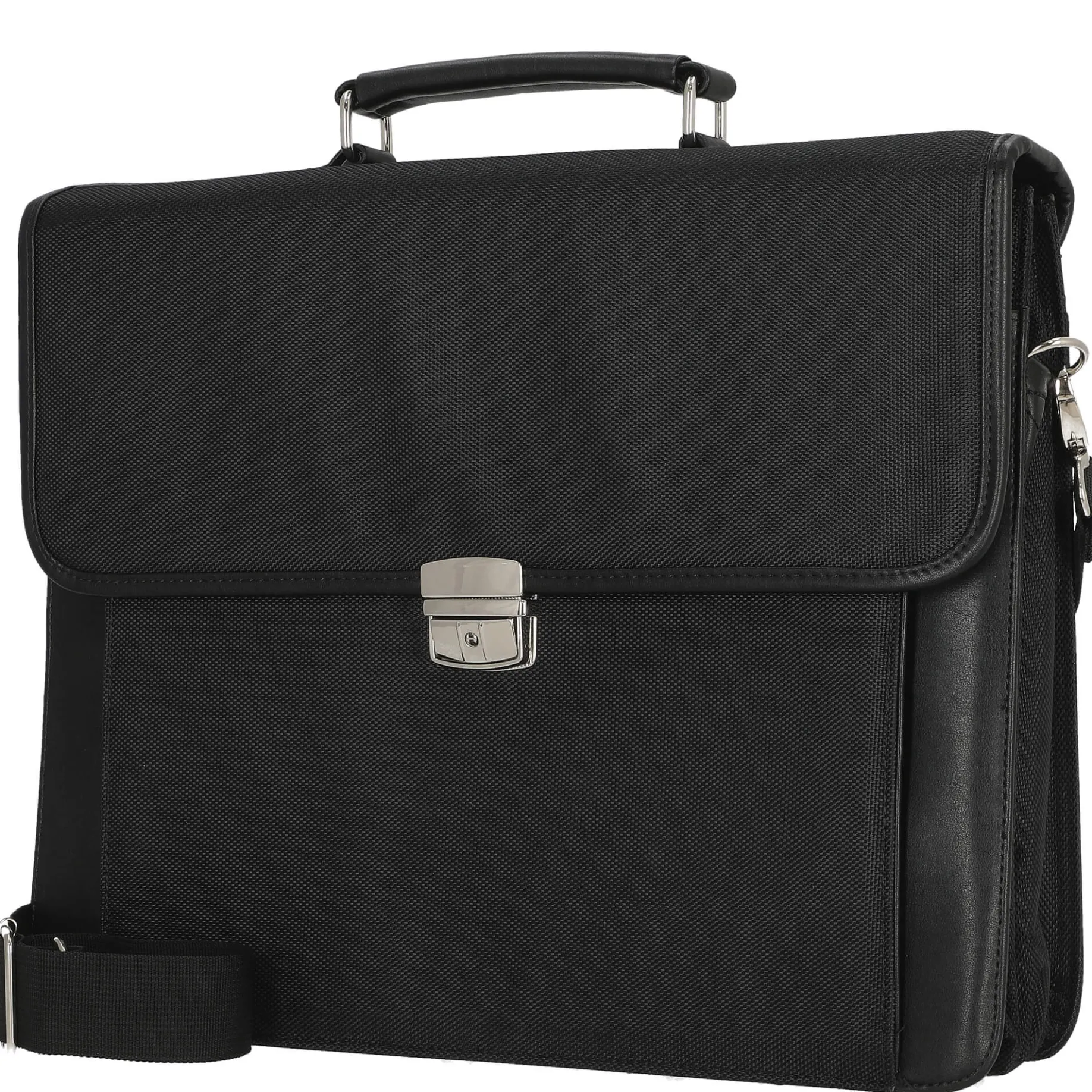 Basic Line - Aktentasche 41 cm Nylon (schwarz)