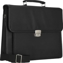 Basic Line - Aktentasche 41 cm Nylon (schwarz)