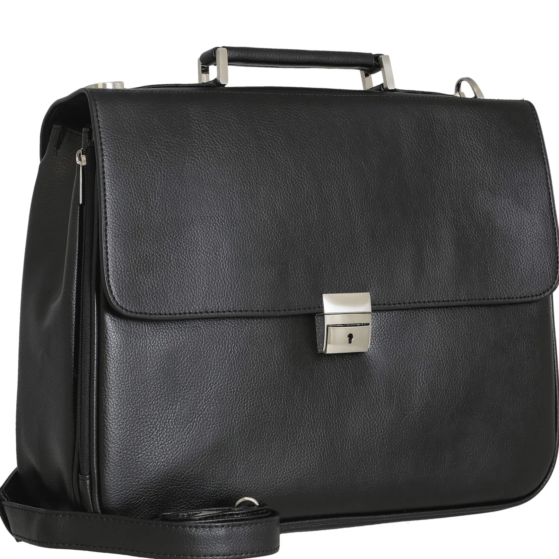 Basic Line PU - Aktentasche 40 cm (schwarz)