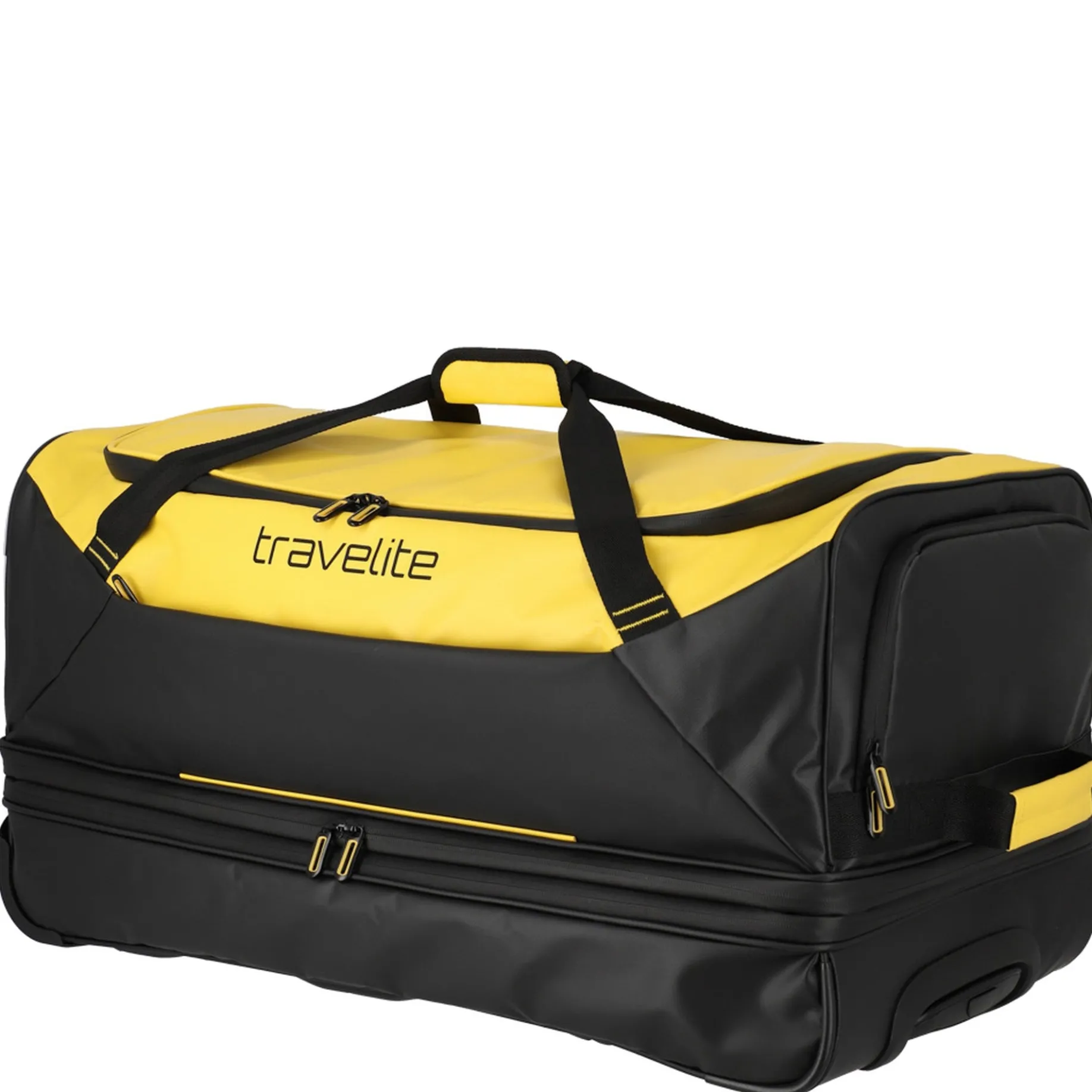 Basics - Rollenreisetasche Plane 98/119L 70 cm erw. (gelb)