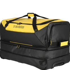 Basics - Rollenreisetasche Plane 98/119L 70 cm erw. (gelb)