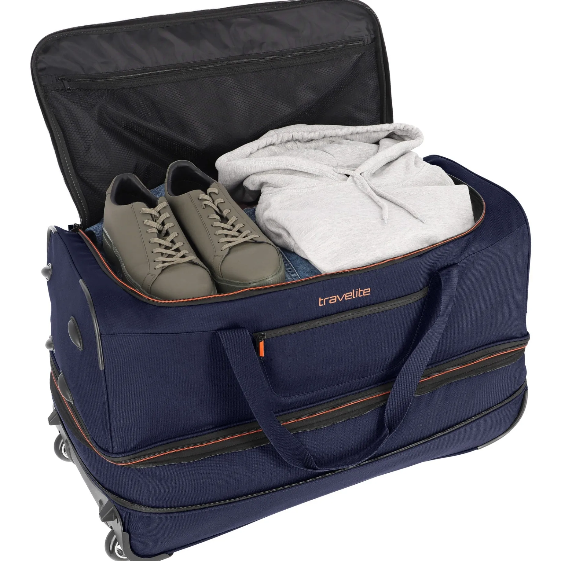 Basics - Rollenreisetasche 98/119L 70 cm erw. (navy)