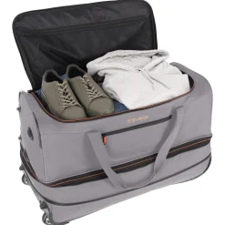 Basics - Rollenreisetasche 98/119L 70 cm erw. (grau/orange)