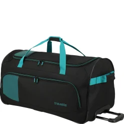Basics Fresh - Rollenreisetasche 89L 71 cm (schwarz/petrol)