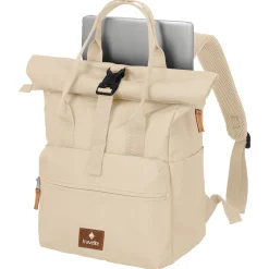 Basics Short Handle - Rolltop Rucksack 46 cm erw. (off-white)