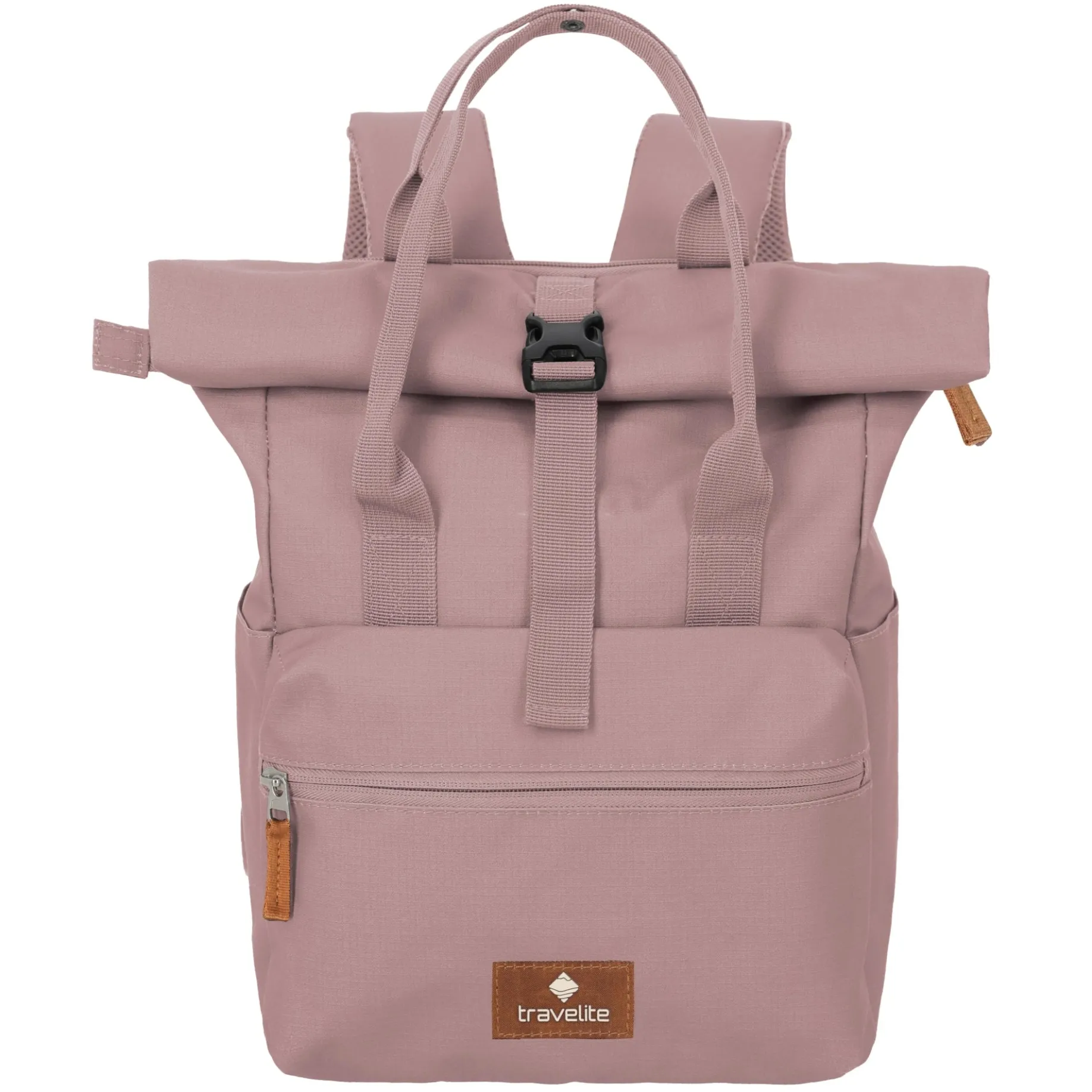 Basics Short Handle - Rolltop Rucksack 46 cm (smokey rose)
