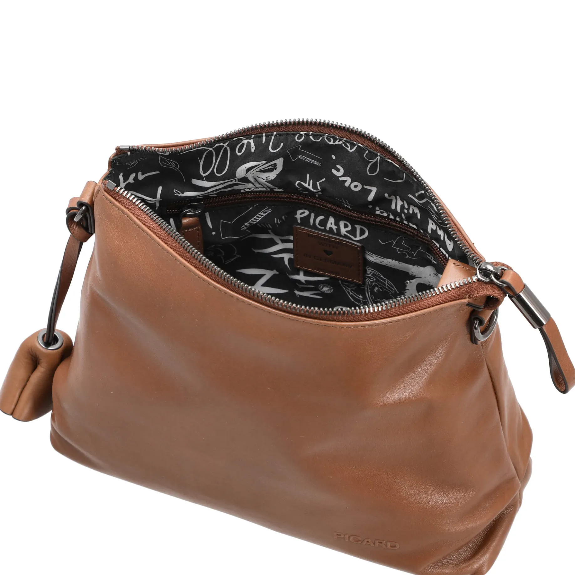 Bella - Umhängetasche 26 cm (whisky)