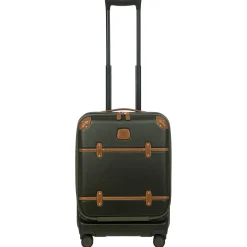 Bellagio - 4-Rollen-Kabinentrolley mit Vortasche 55 cm erw. recycelt (olive)