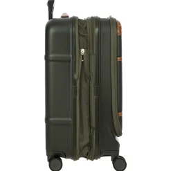 Bellagio - 4-Rollen-Kabinentrolley mit Vortasche 55 cm erw. recycelt (olive)