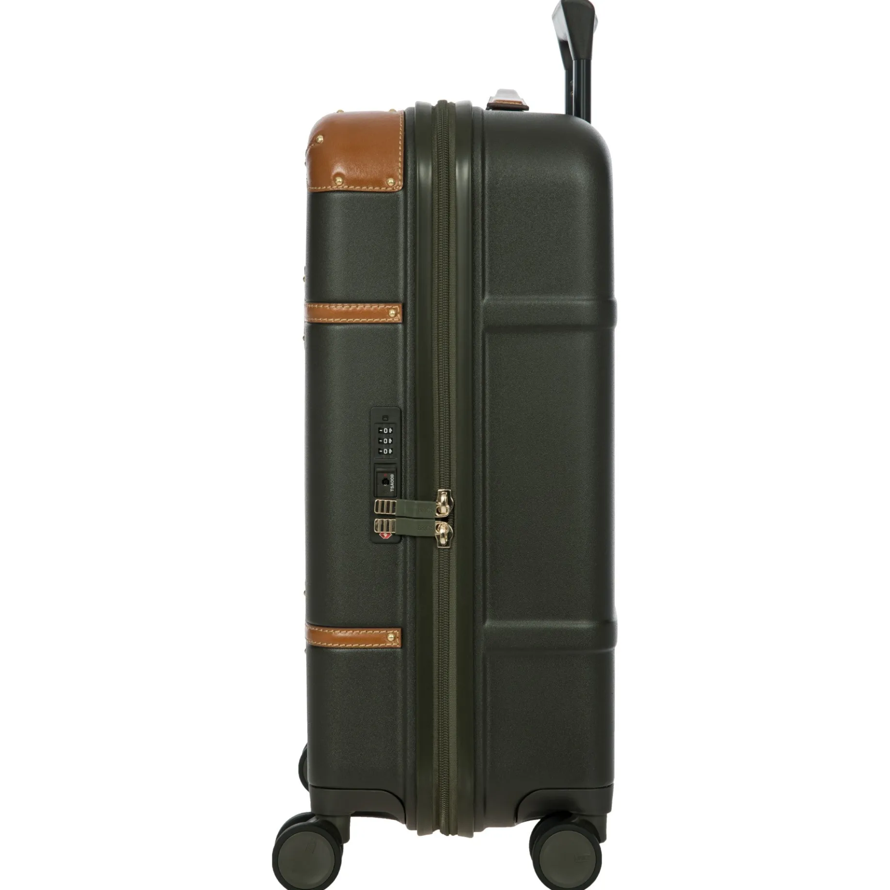 Bellagio - 4-Rollen-Kabinentrolley 55 cm recycelt (olive)
