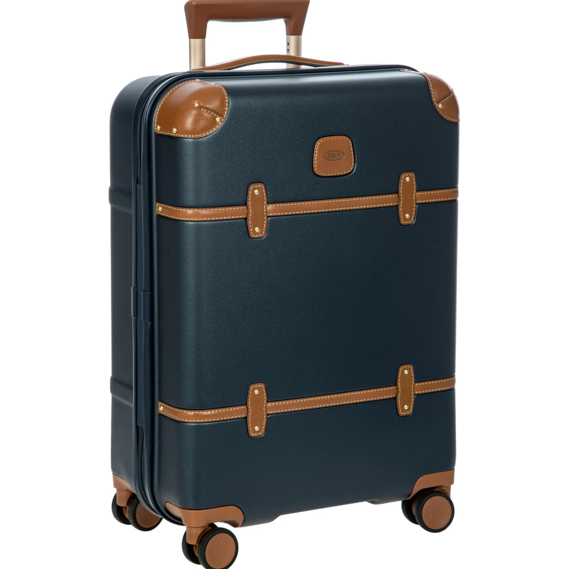 Bellagio - 4-Rollen-Kabinentrolley 55 cm recycelt (blue/tan)