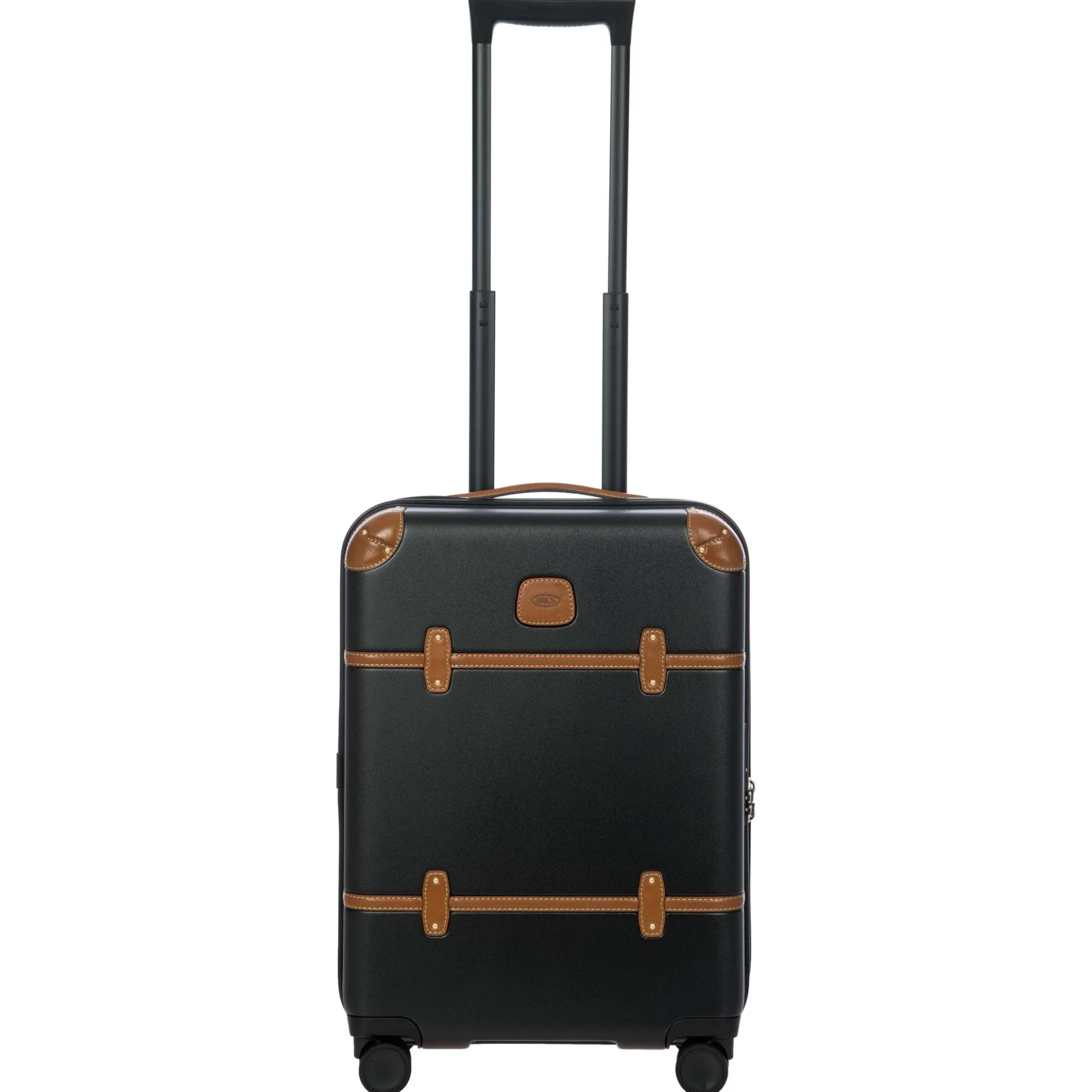 Bellagio - 4-Rollen-Kabinentrolley 55 cm recycelt (black/tan)