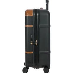 Bellagio - 4-Rollen-Kabinentrolley 55 cm recycelt (black/tan)