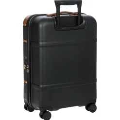 Bellagio - 4-Rollen-Kabinentrolley 55 cm recycelt (black/tan)