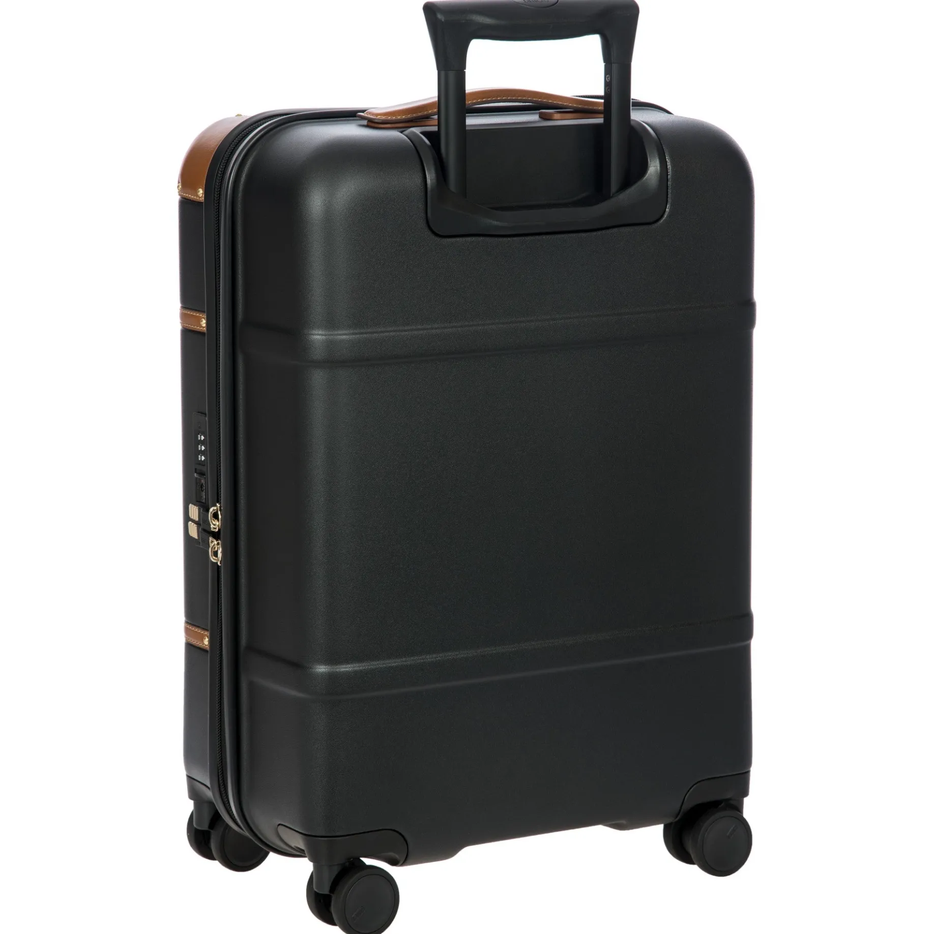 Bellagio - 4-Rollen-Kabinentrolley 55 cm recycelt (black/tan)