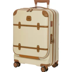 Bellagio - 4-Rollen-Kabinentrolley mit Vortasche 55 cm erw. recycelt (cream)