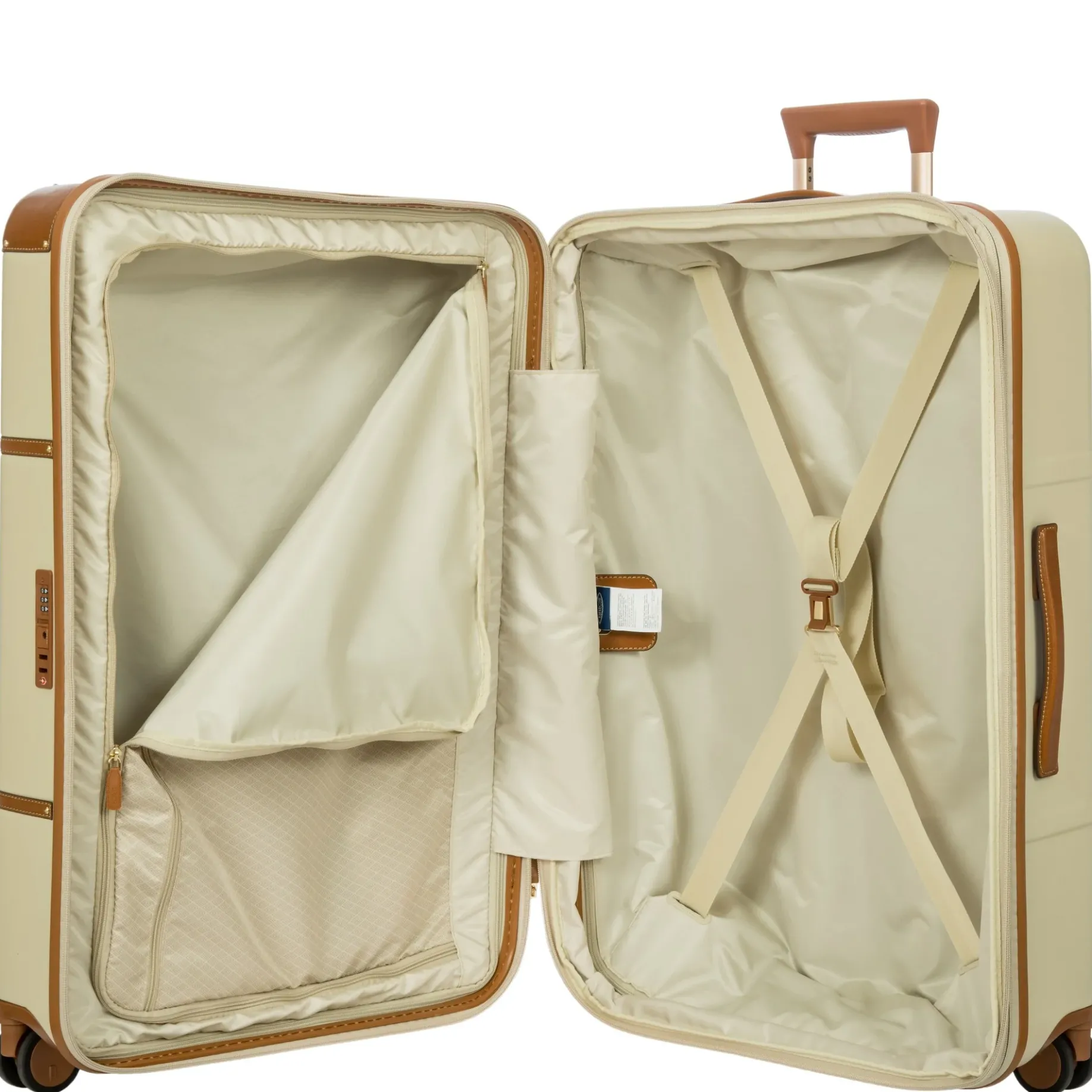 Bellagio - 4-Rollen-Trolley 76 cm erw. recycelt (cream)