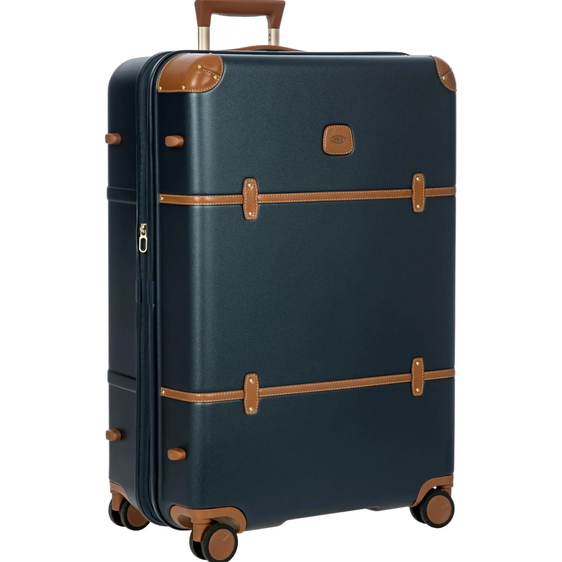Bellagio - 4-Rollen-Trolley 76 cm erw. recycelt (blue/tan)