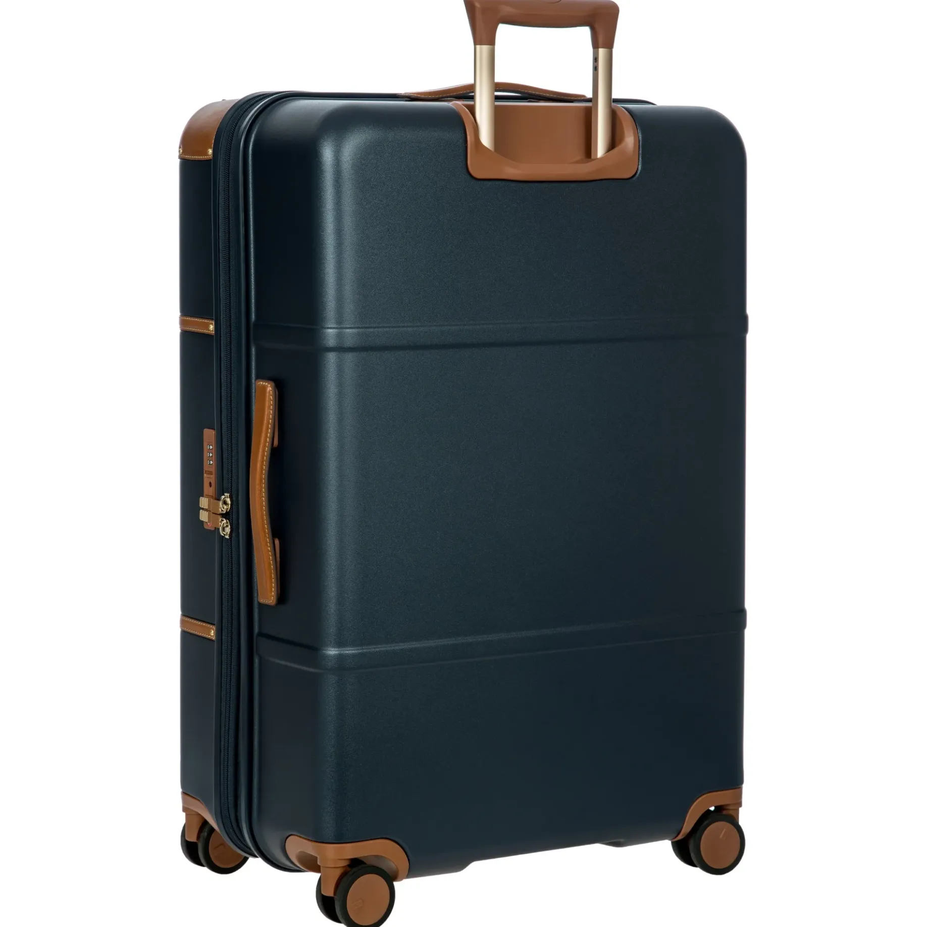 Bellagio - 4-Rollen-Trolley 76 cm erw. recycelt (blue/tan)