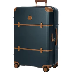 Bellagio - 4-Rollen-Trolley 76 cm erw. recycelt (blue/tan)