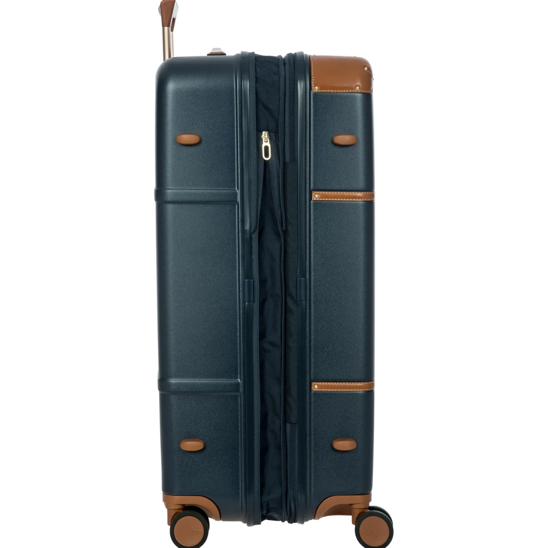 Bellagio - 4-Rollen-Trolley 76 cm erw. recycelt (blue/tan)