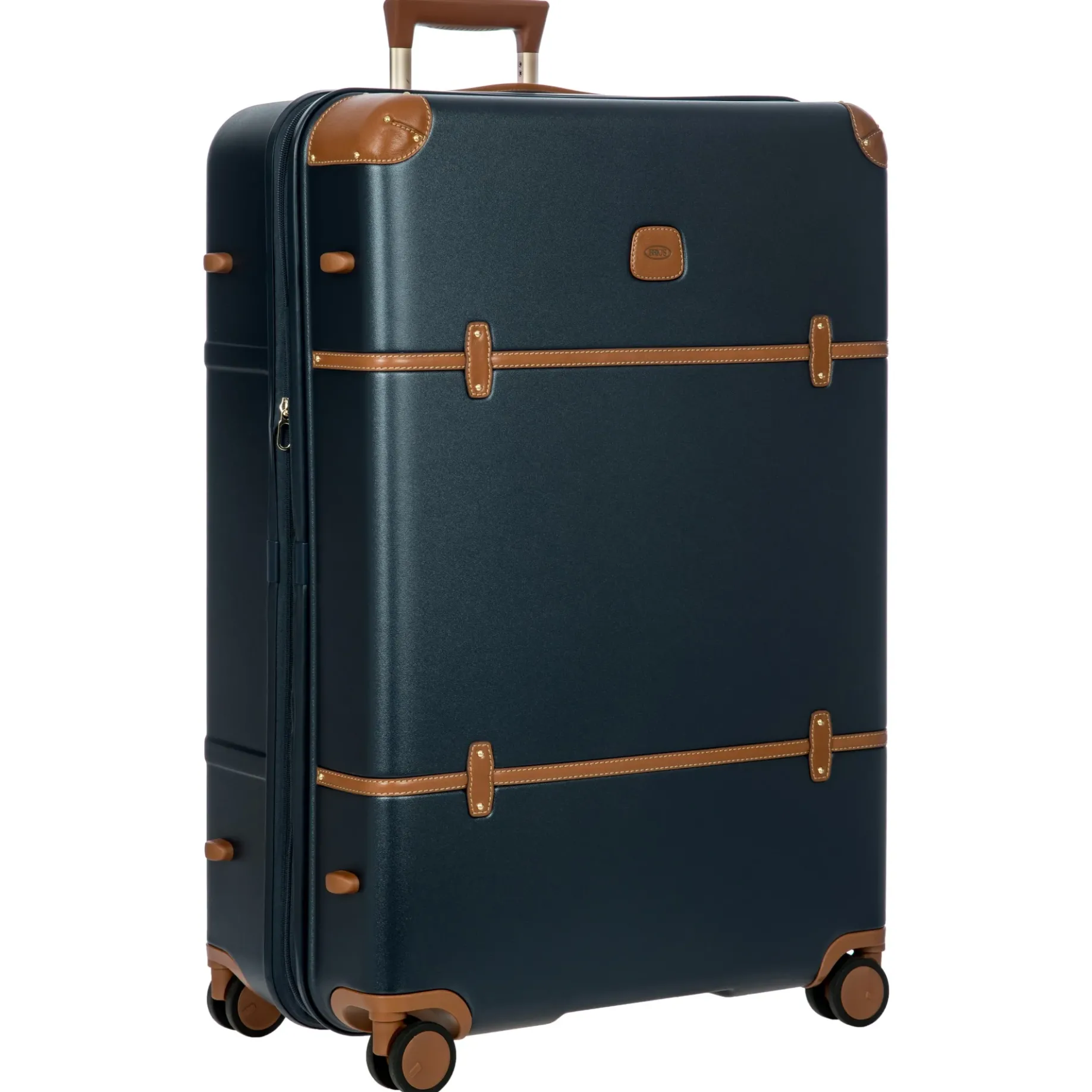Bellagio - 4-Rollen-Trolley 82 cm erw. recycelt (blue/tan)