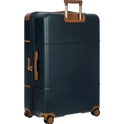 Bellagio - 4-Rollen-Trolley 82 cm erw. recycelt (blue/tan)