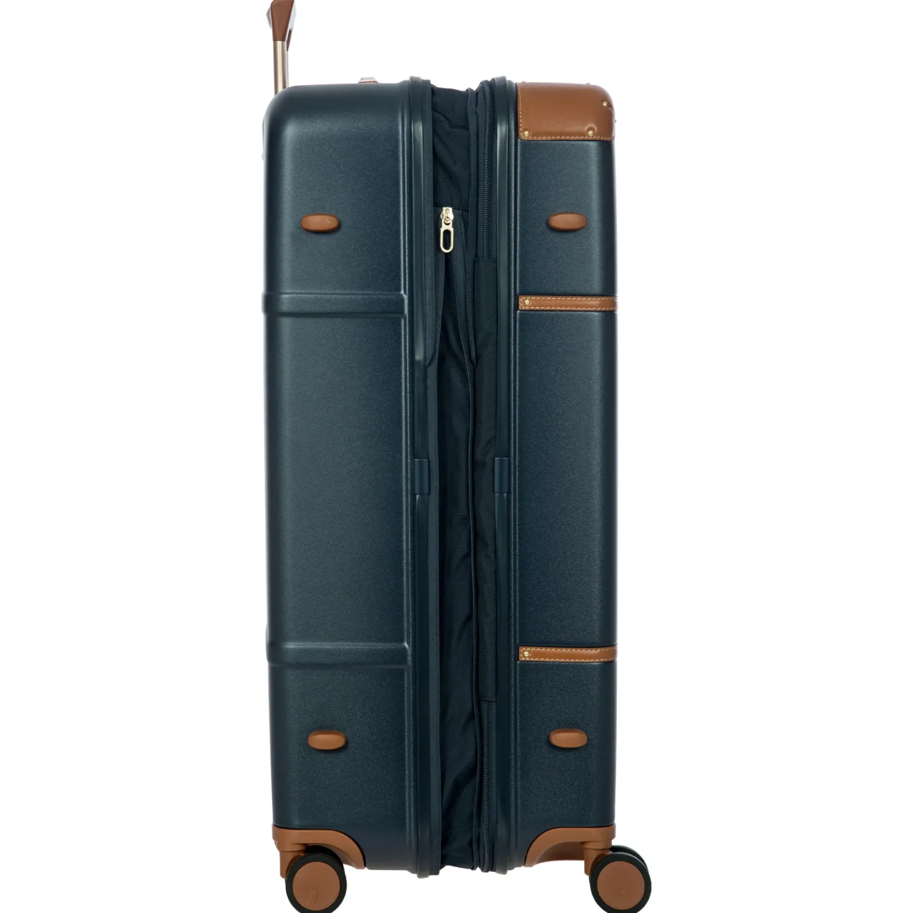 Bellagio - 4-Rollen-Trolley 82 cm erw. recycelt (blue/tan)